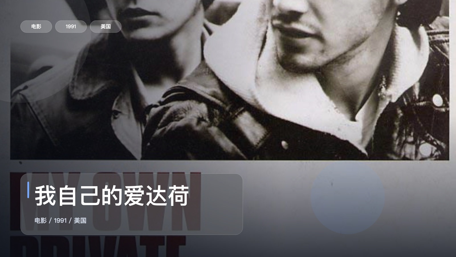 我自己的爱达荷